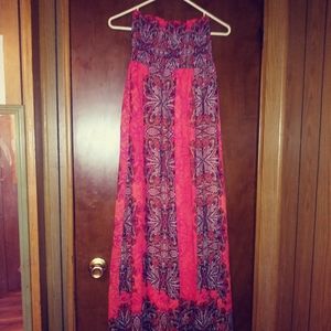 Floor length casual dress